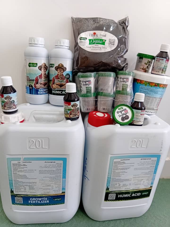 فروش کودهای هیومیک اسید و محرک رشد بازمانده در کرمان